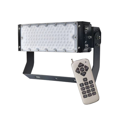 CRI80 150W LED Flood Lights قابل للتعديل Floodlight SMD Chip RGB التحكم عن بعد