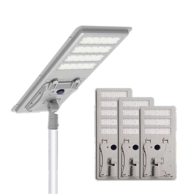 Upgraded IP65 Outdoor LED Solar Street Light 300W 400W 500W With Radar Sensor