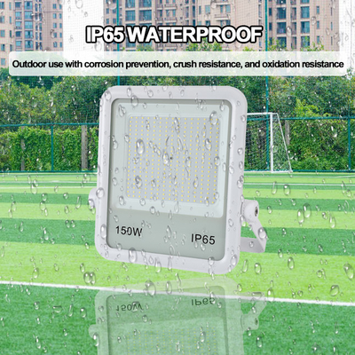 SMD2835 150 Watt LED Outdoor Flood Lights 22500lm Tempered Glass