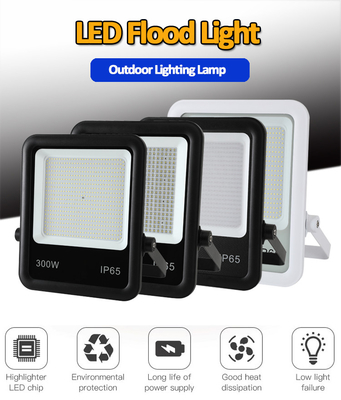 High Power 300w 200w 100w IP65 Waterproof LED Driving Flood Lights With Aluminum Construction