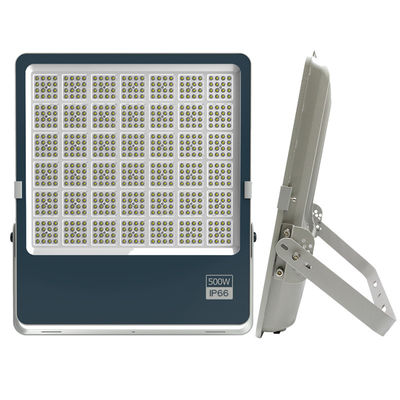 60000lm LED Flood Light High Power Light الرمادي النهاية الجسم CRI 70